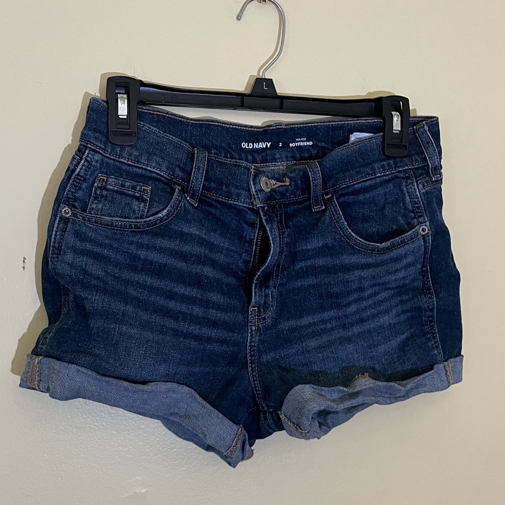 Old Navy Blue Denim Boyfriend Jeans Size 2